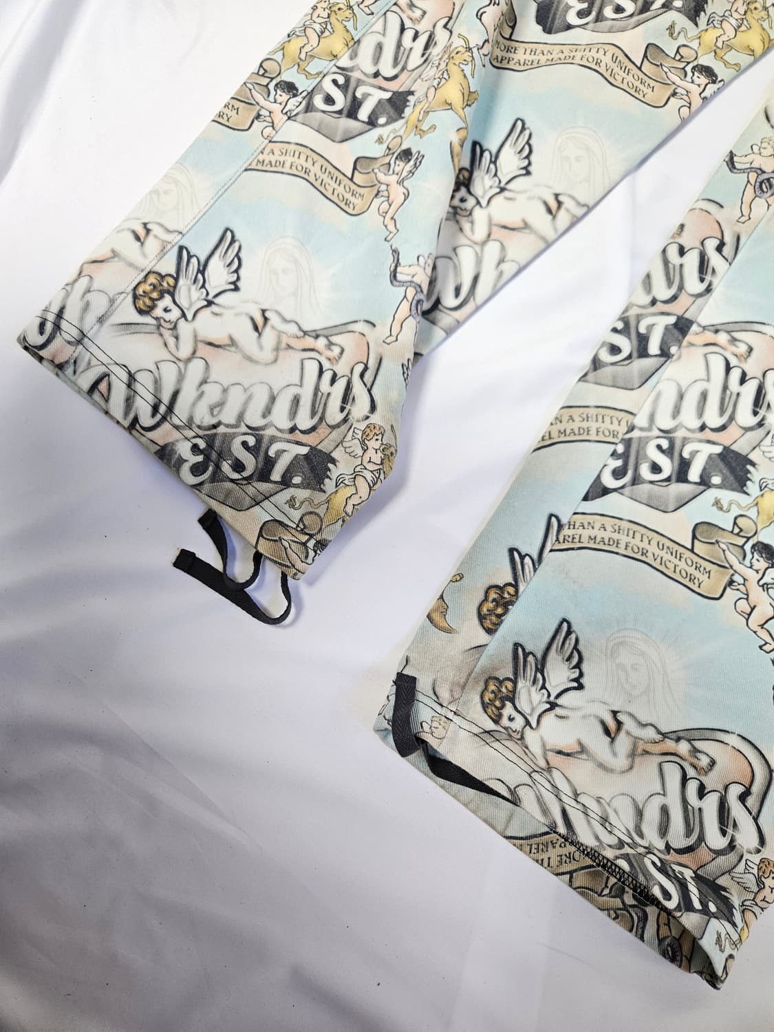 WKNDRS 위켄더스 엔젤 코튼 밴딩팬츠 바지 데님 L 상품이미지3