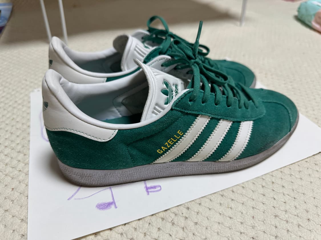 아디다스 가젤 스웨이드 그린 270 상품이미지8