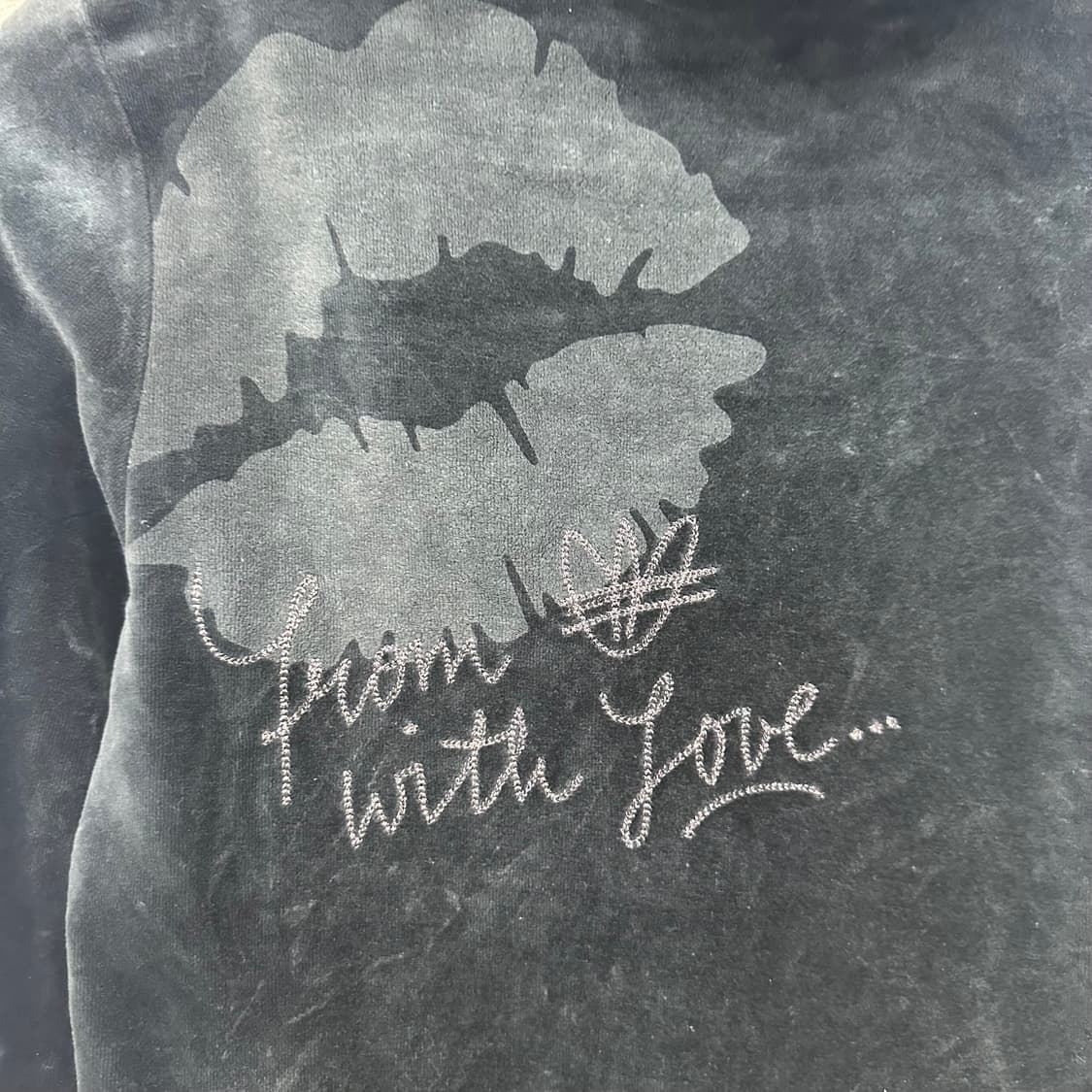 아디다스 벨벳 후드져지 상품이미지5