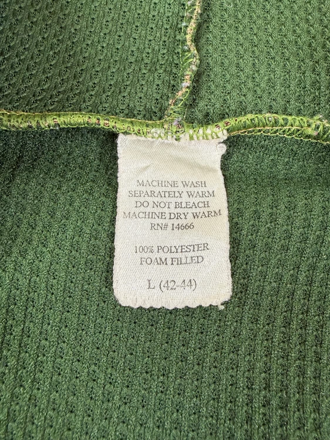 90s Woodland Camo Thermal Zip Up Hoodie 상품이미지3