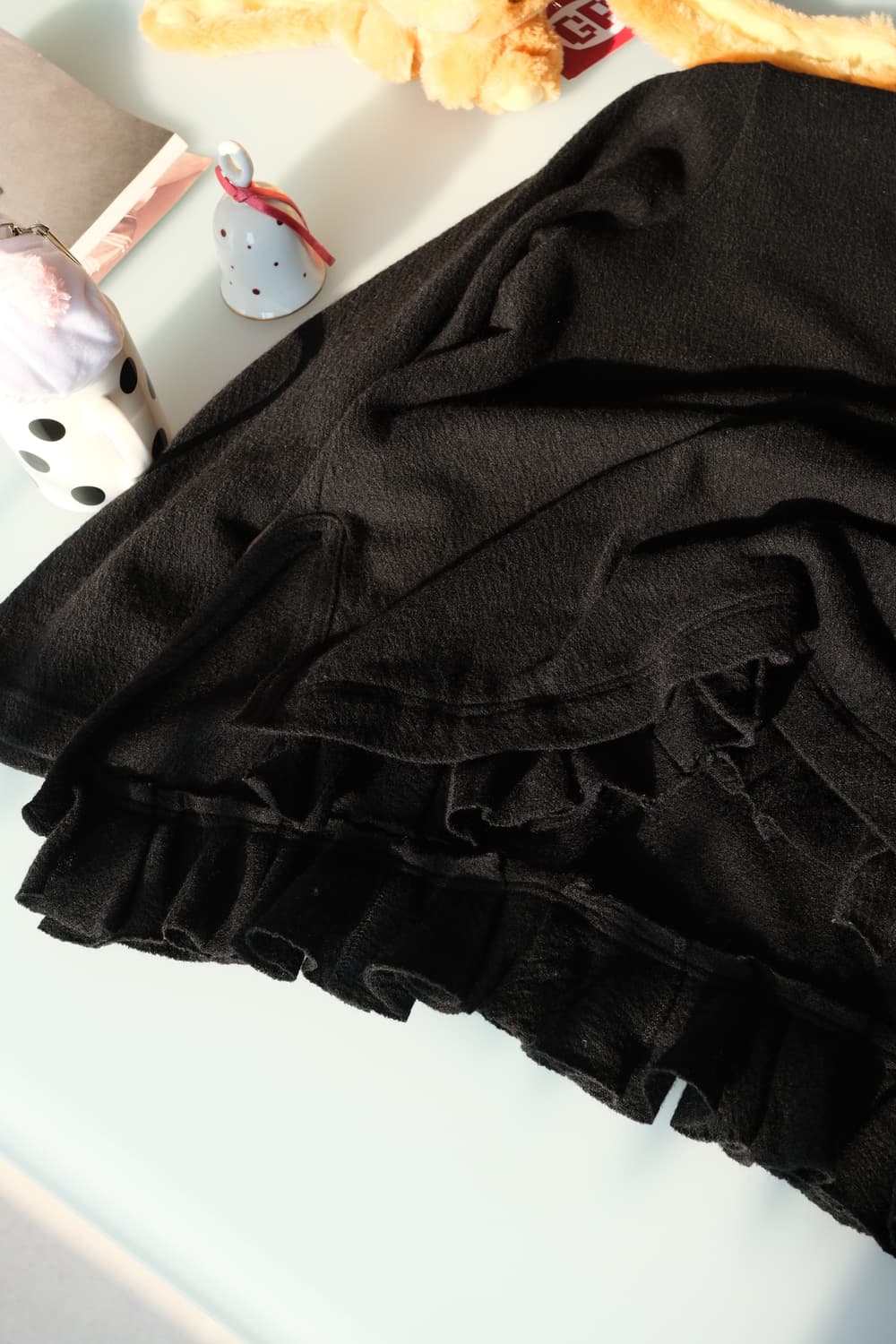 Frill slit wool top 상품이미지8