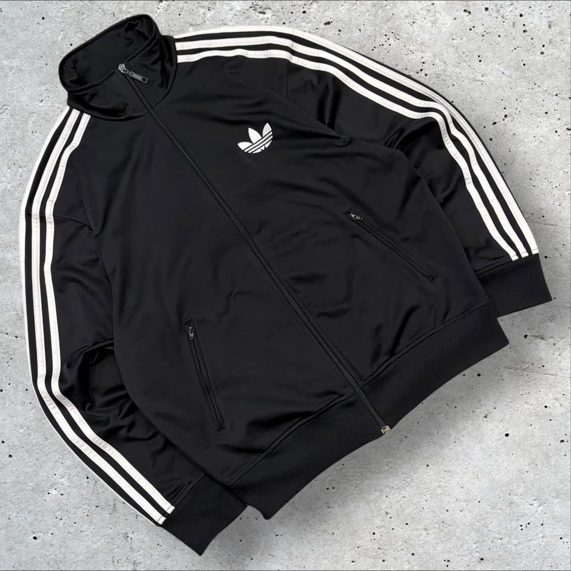[105] 아디다스 파이어버드 블랙 삼선 트랙탑 져지 B696 상품이미지1