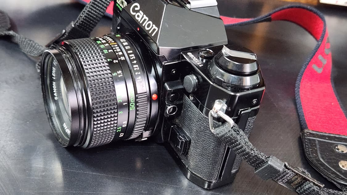 캐논 AE-1P 필름 카메라 + FD 50mm f1.4 렌즈 상품이미지5