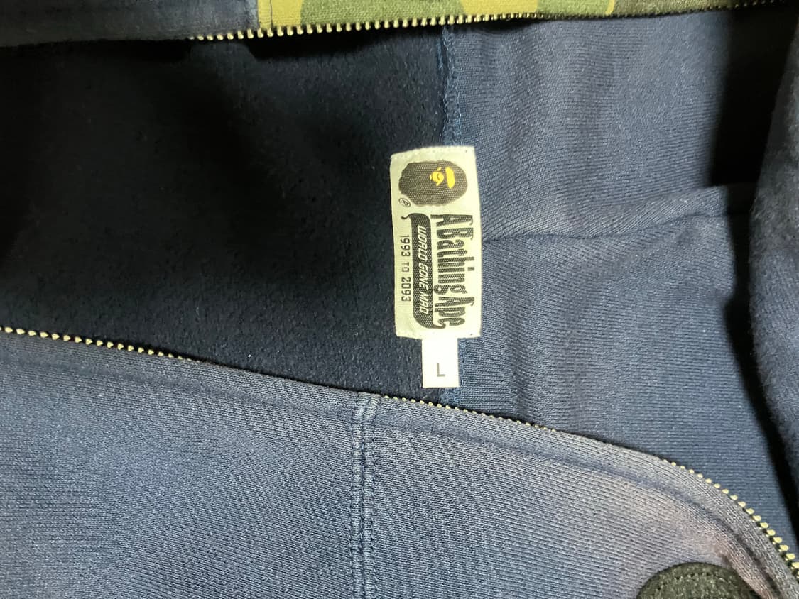 베이프bape 후드집업 상품이미지3