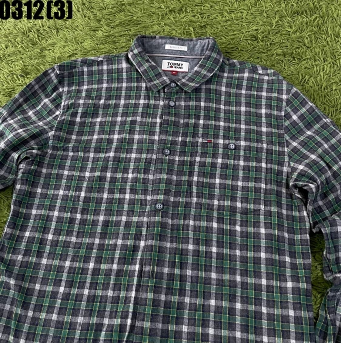 타미힐피거 체크 긴팔셔츠 상품이미지2