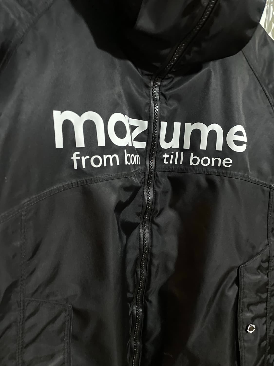 mazume 마즈메 하이넥 피셔 봄버 상품이미지4