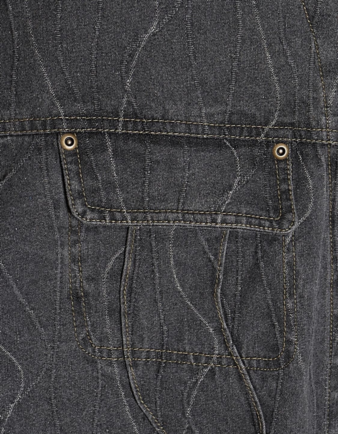 Non WaveLine Denim Shirt Jacket 상품이미지3