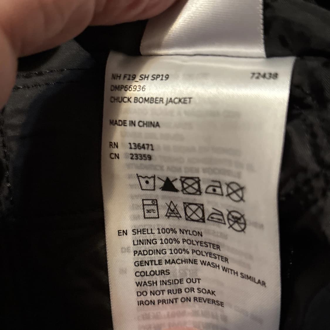 데우스 엑스 마키나 척 봄버 자켓 상품이미지8