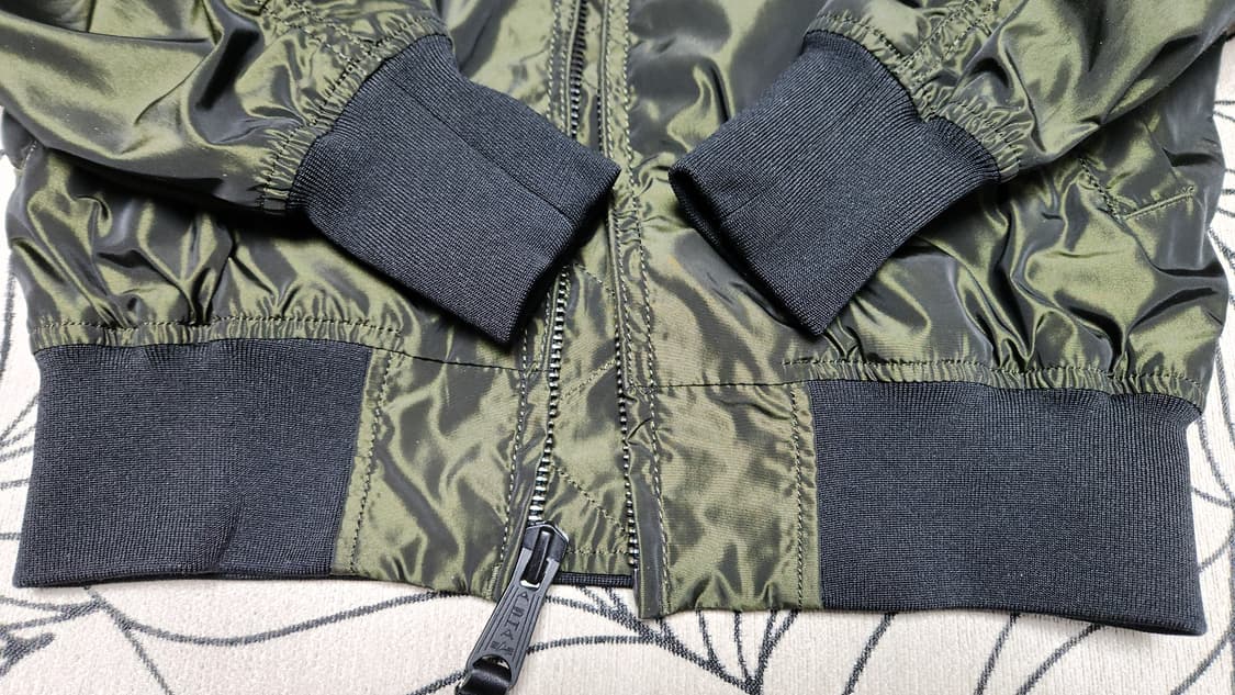 알파인더스트리 MAIRIDIUM 항공점퍼 다크그린 S 100사이즈 상품이미지4