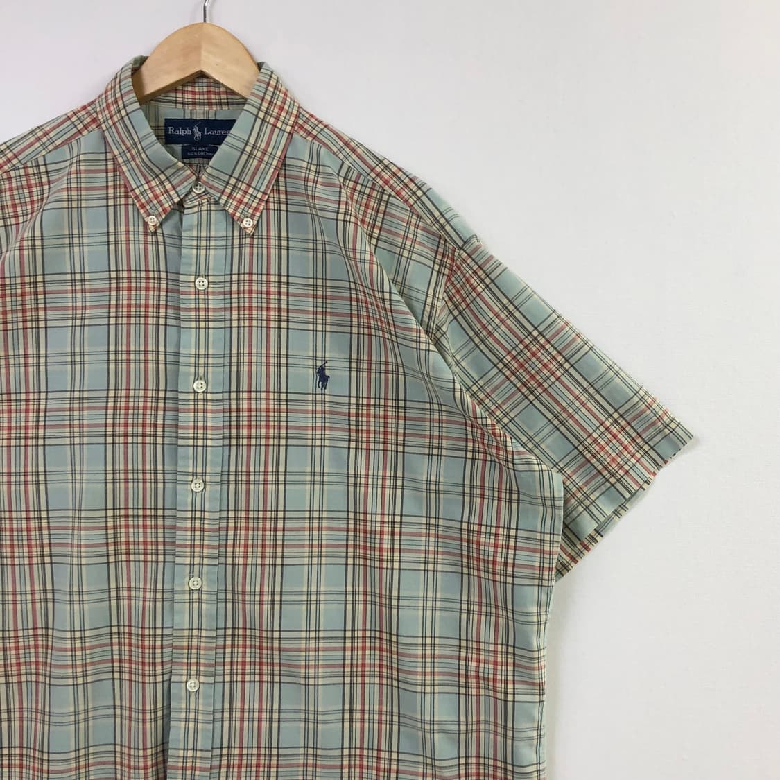 Xxl 폴로 체크 셔츠 상품이미지1