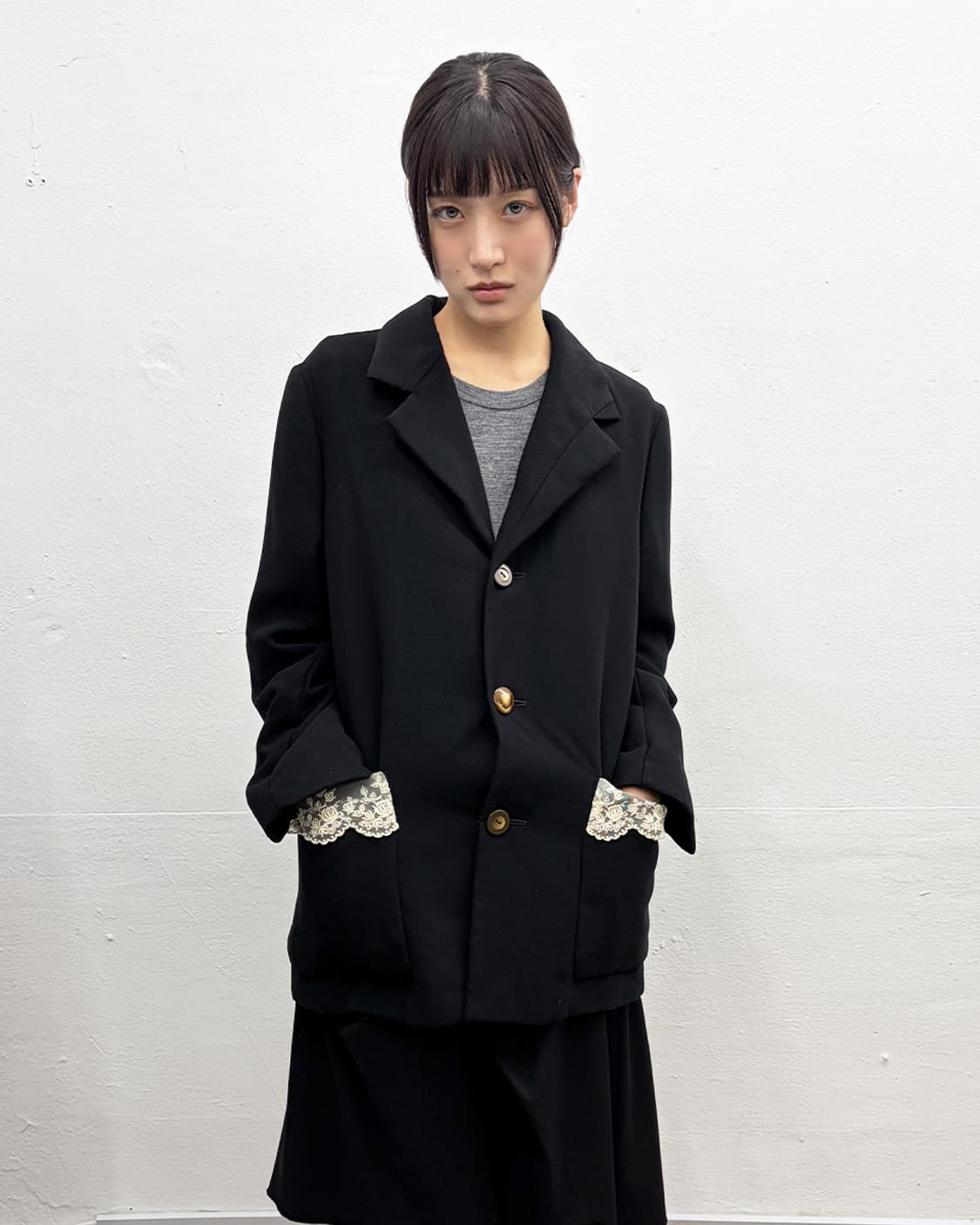 트리콧 꼼데가르송 AD1996 대디핏 블레이저 상품이미지1