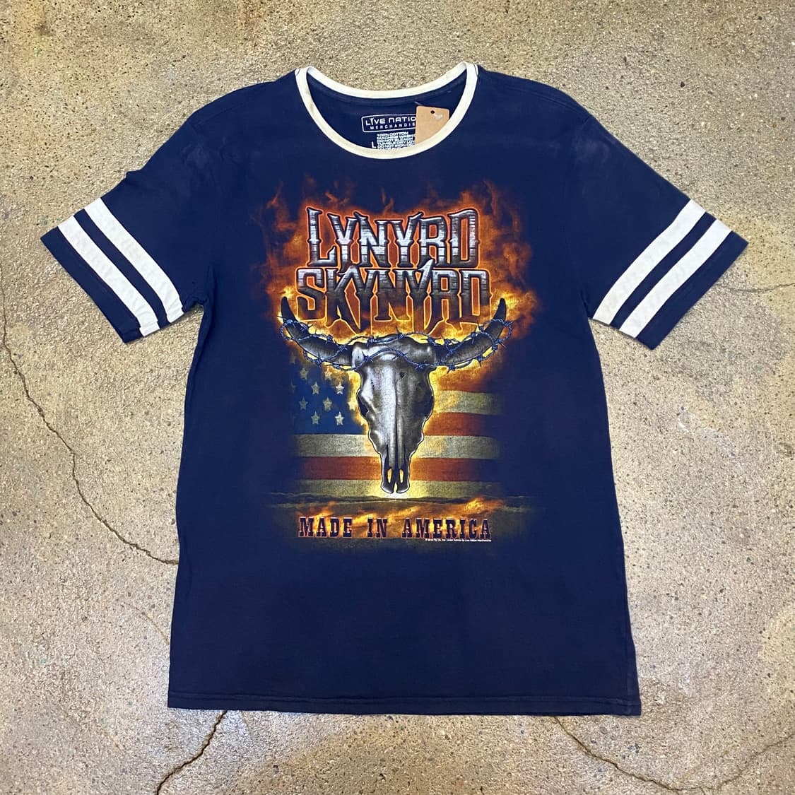 미국 빈티지 레너드 스키너드 락티셔츠 반팔티 상품이미지1