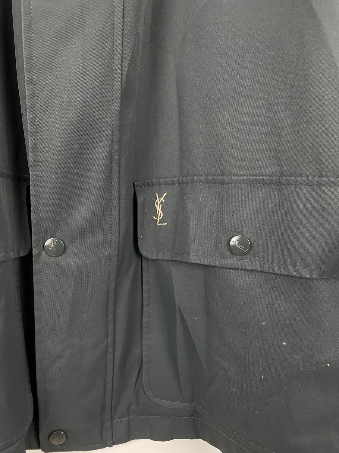 입생로랑 YSL 리버시블 블루종 사파리 자켓 <514> 상품이미지4