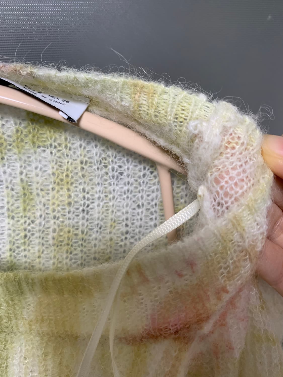 자라 울 타이다이 니트 S 상품이미지9