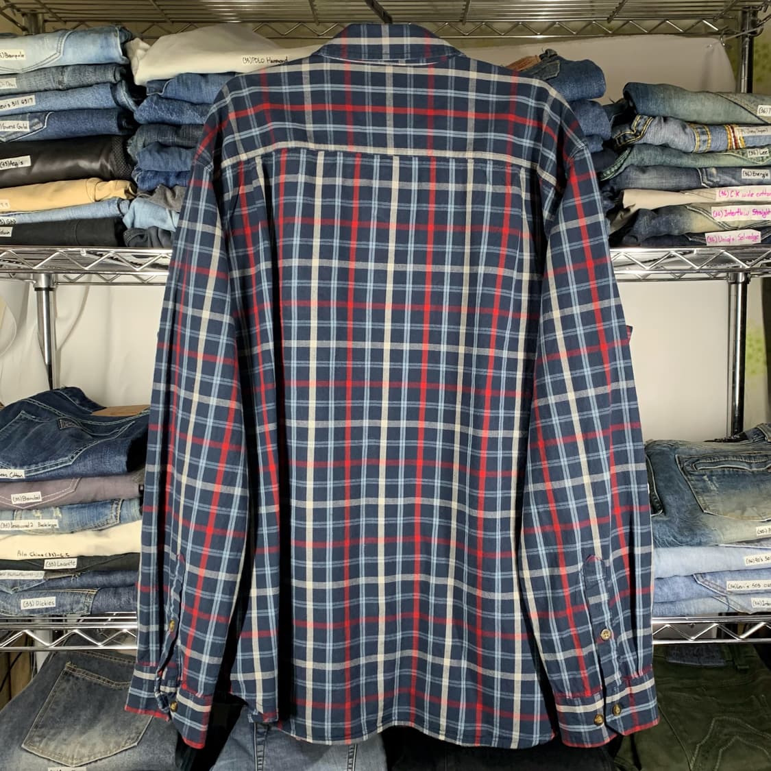 [XL] 칼하트 타탄체크 워크셔츠 상품이미지3