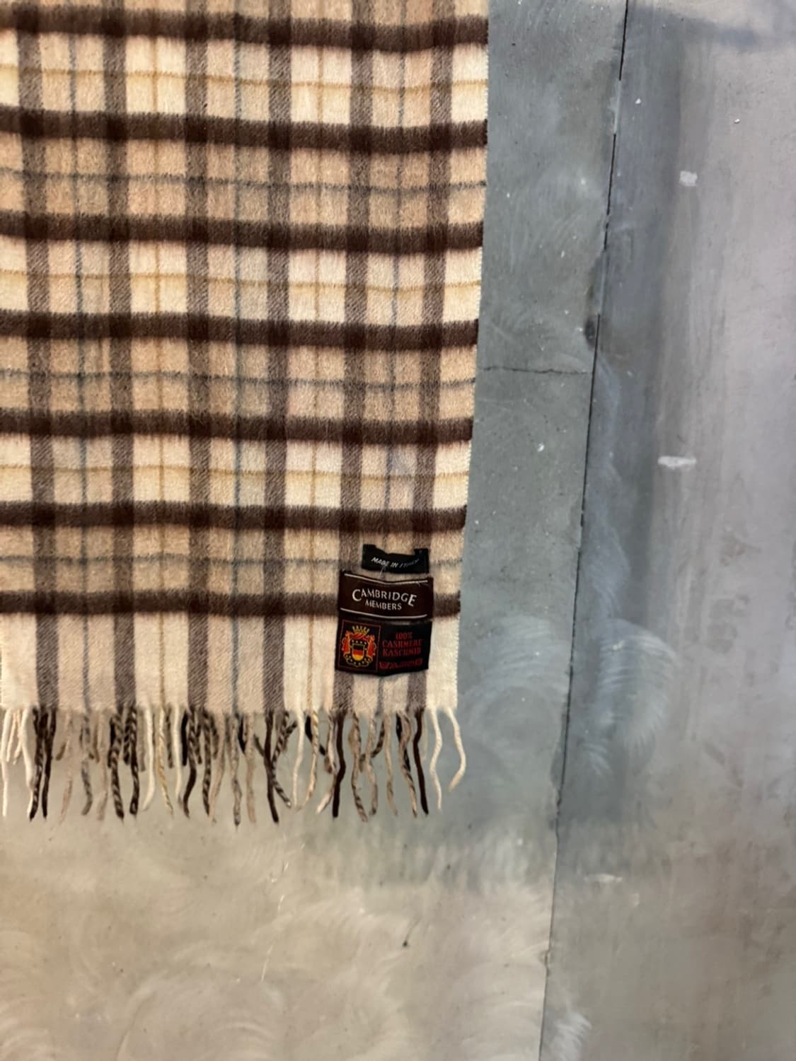 캠브리지 멤버스 캐시미어 머플러 상품이미지9