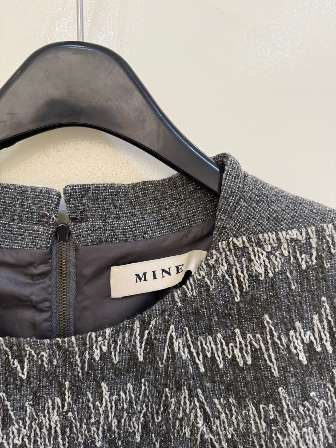 한섬 마인 트위드 원피스 정품 상품이미지4