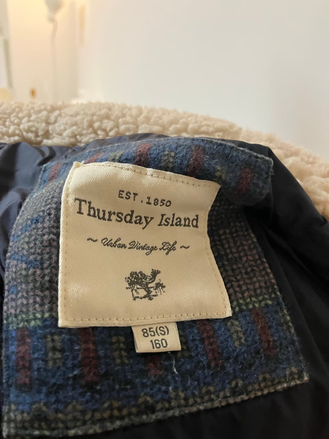 써스데이아일랜드 Thursday island 구스다운 롱패딩 상품이미지6