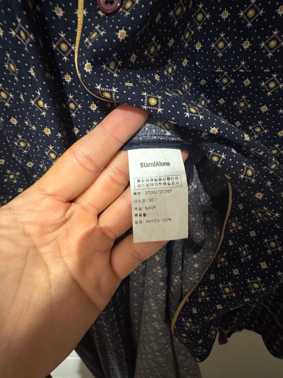 스탠드얼론 롱셔츠 상품이미지4