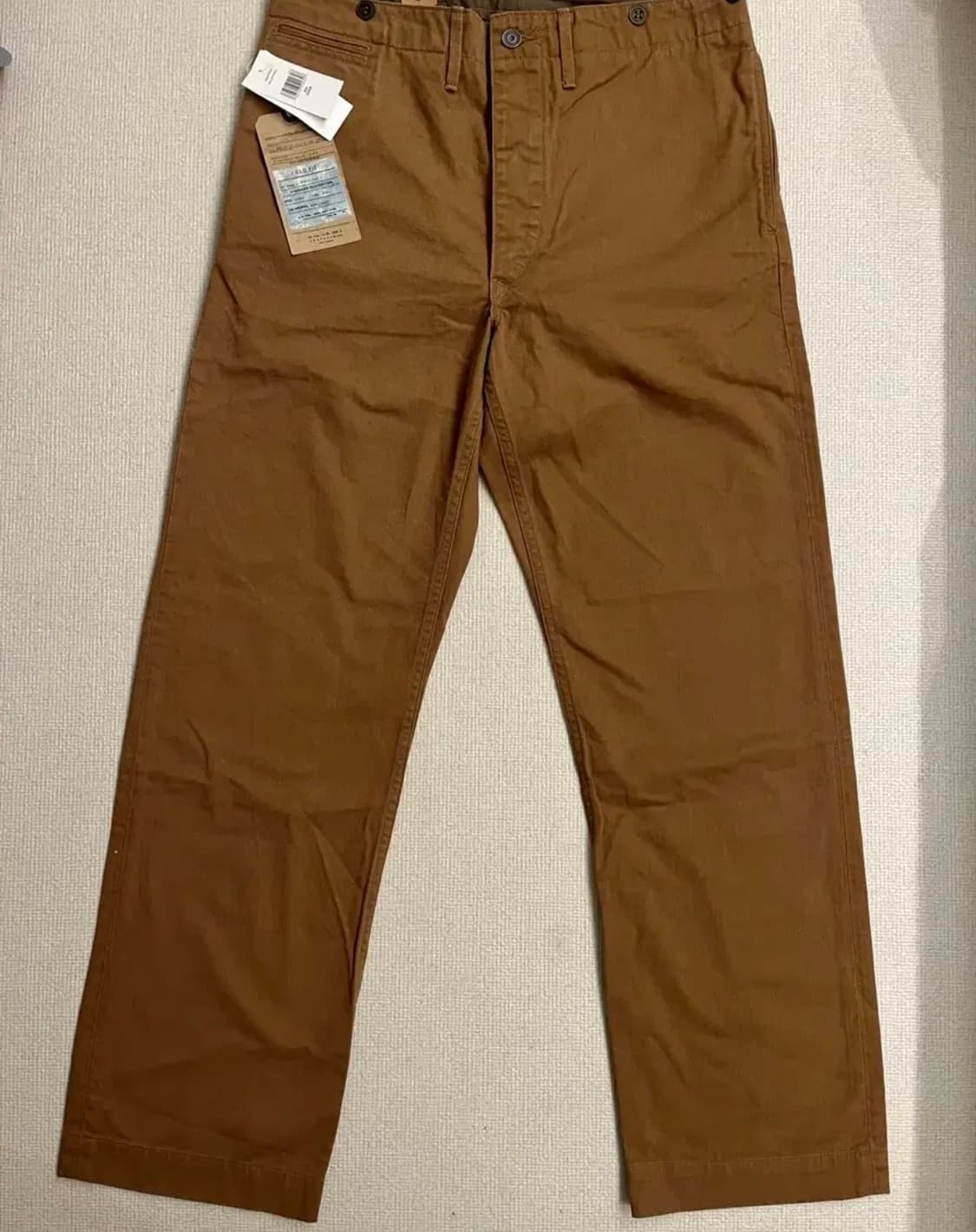 RRL CINCH BACK HEAVY COTTON FEILD PANTS 상품이미지1