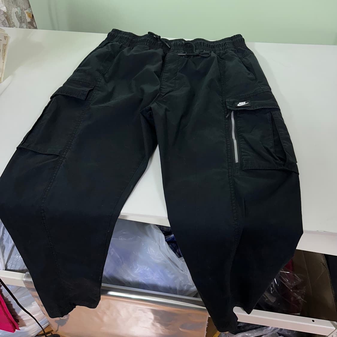 XL 나이키 레귤러핏 코튼 자크코튼 밴딩팬츠 상품이미지3