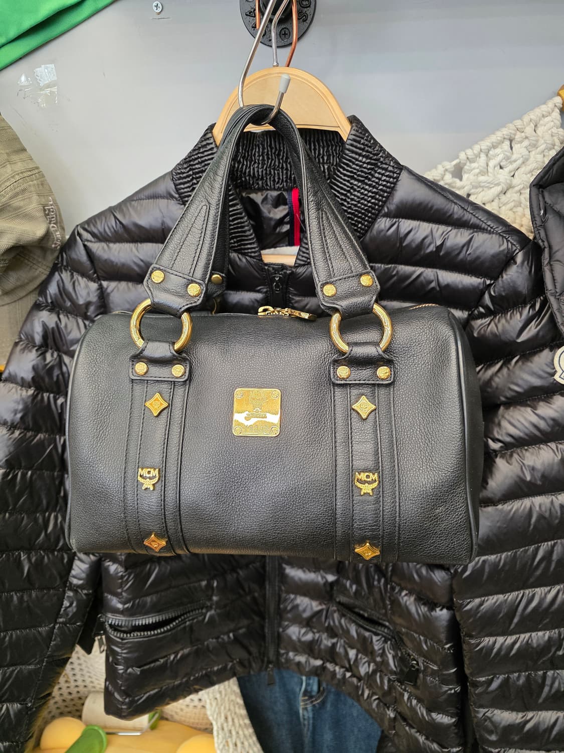 MCM  토트백  블랙 상품이미지3