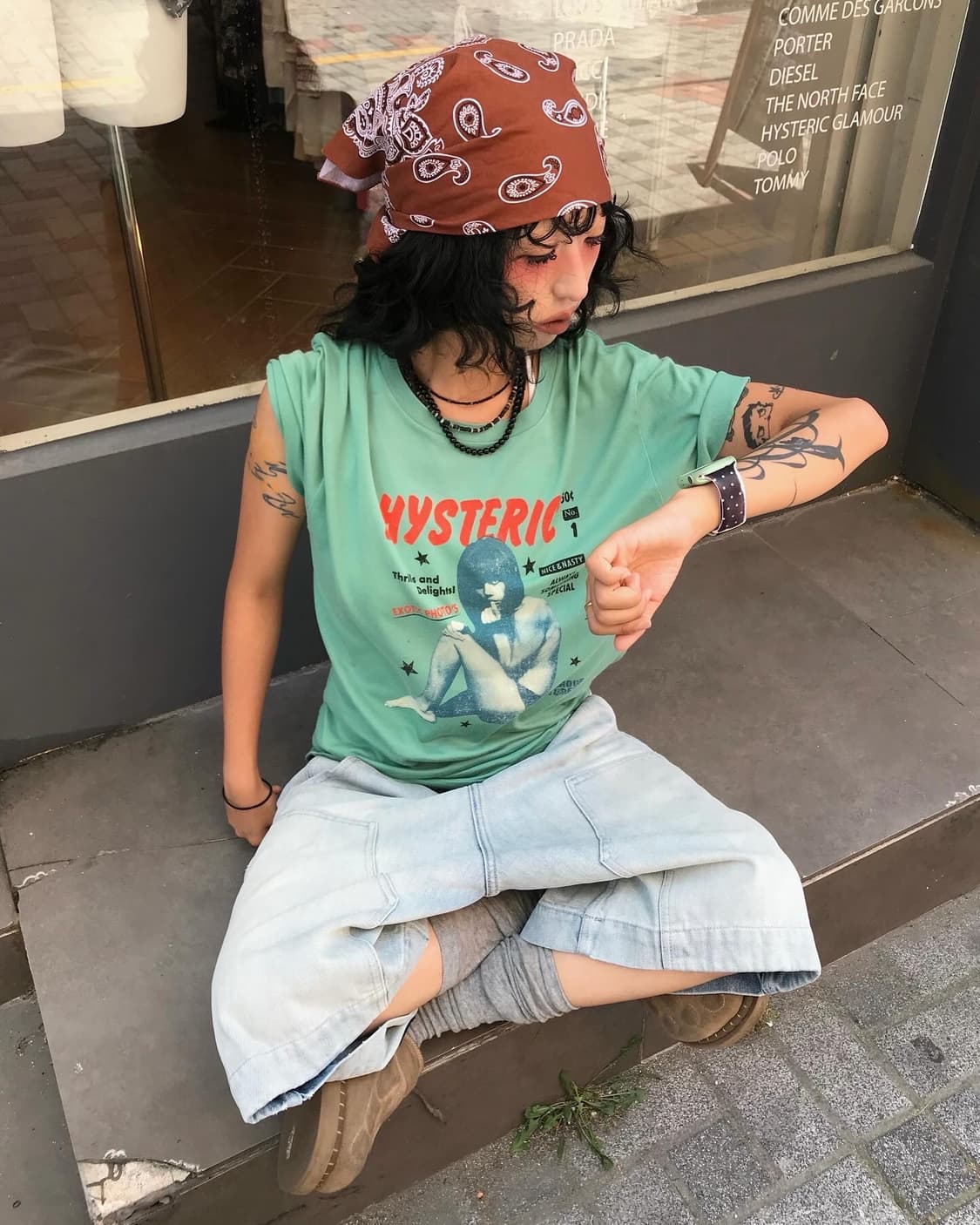 Hysteric Glamour His Girl T-shirt 상품이미지1