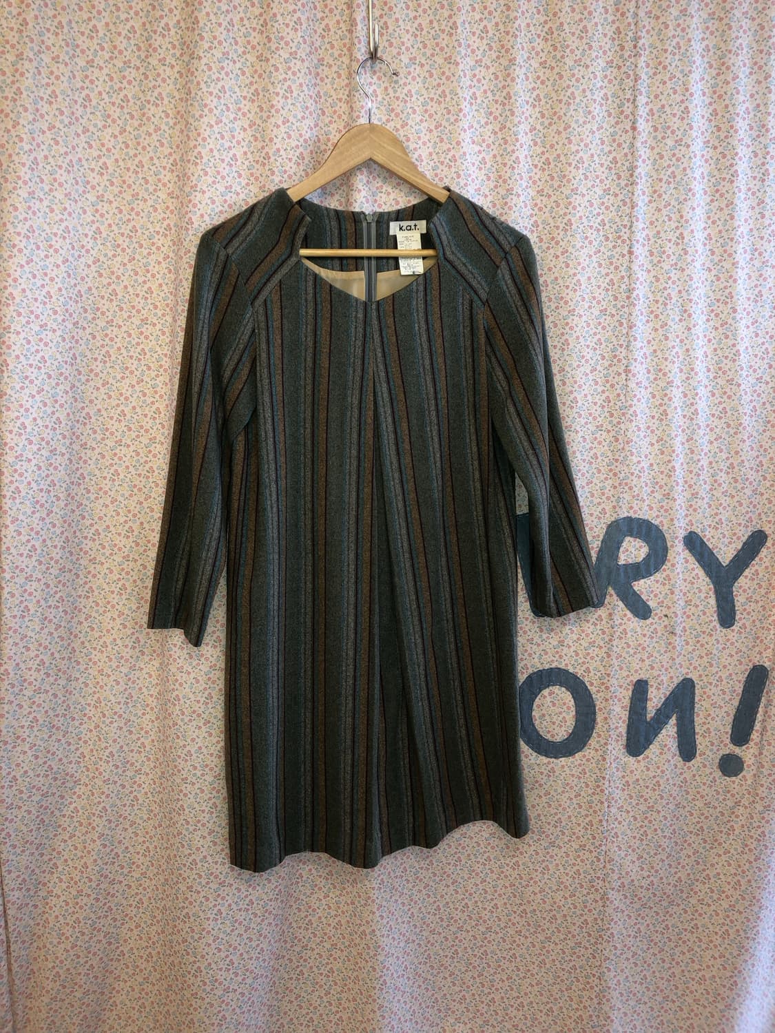 Stripe midi dress 상품이미지1