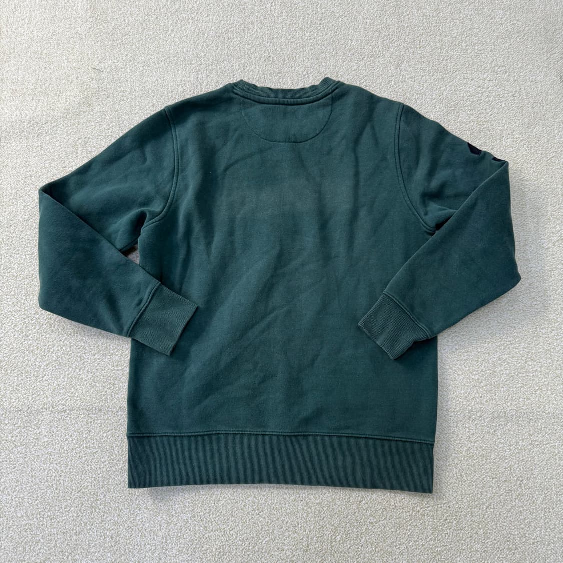 [L] US폴로에센 그린 기모 맨투맨 0112T1 상품이미지2