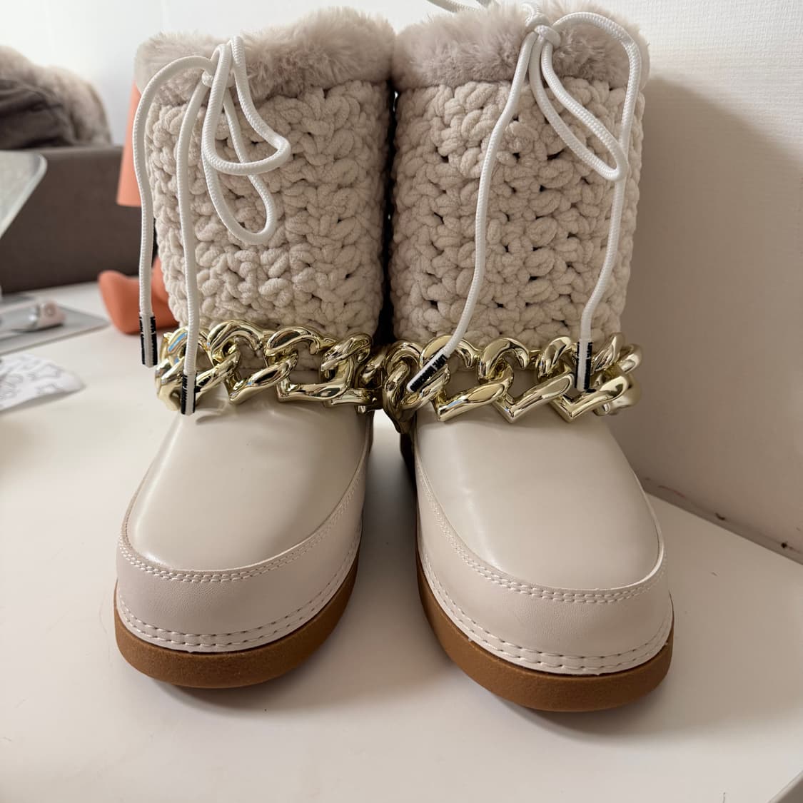 (새신발) 러브 모스키노 청키 부츠 37-38 상품이미지6