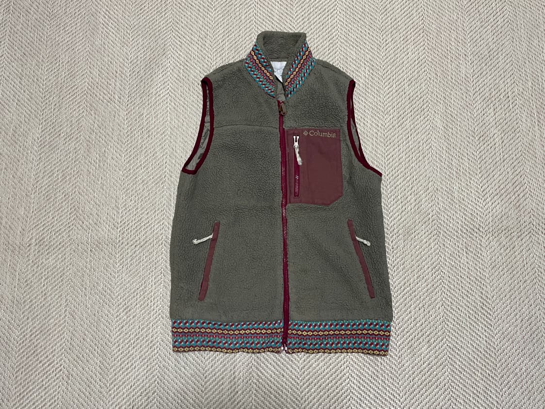 콜롬비아 에스닉 던 캔비스 포켓 베스트 J03279 상품이미지1