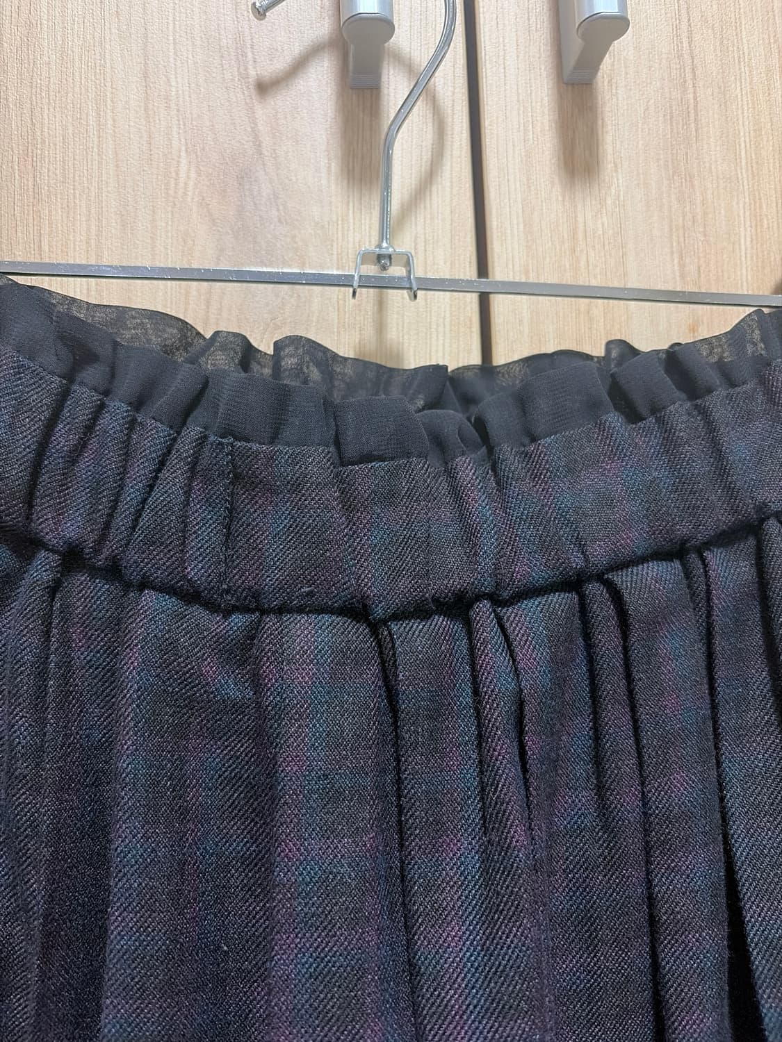 플리츠 미디스커트 상품이미지2