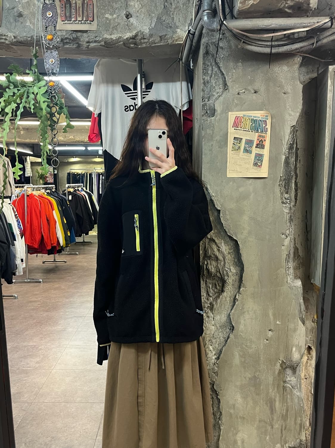 노스페이스 플리스 자켓 블랙 100 L #csz1949 상품이미지2