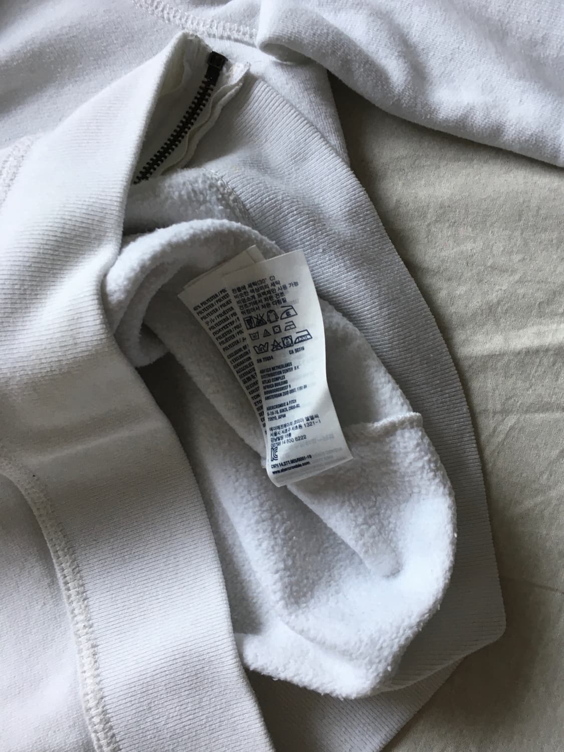 아베크롬비 자수패치 후드집업 상품이미지10