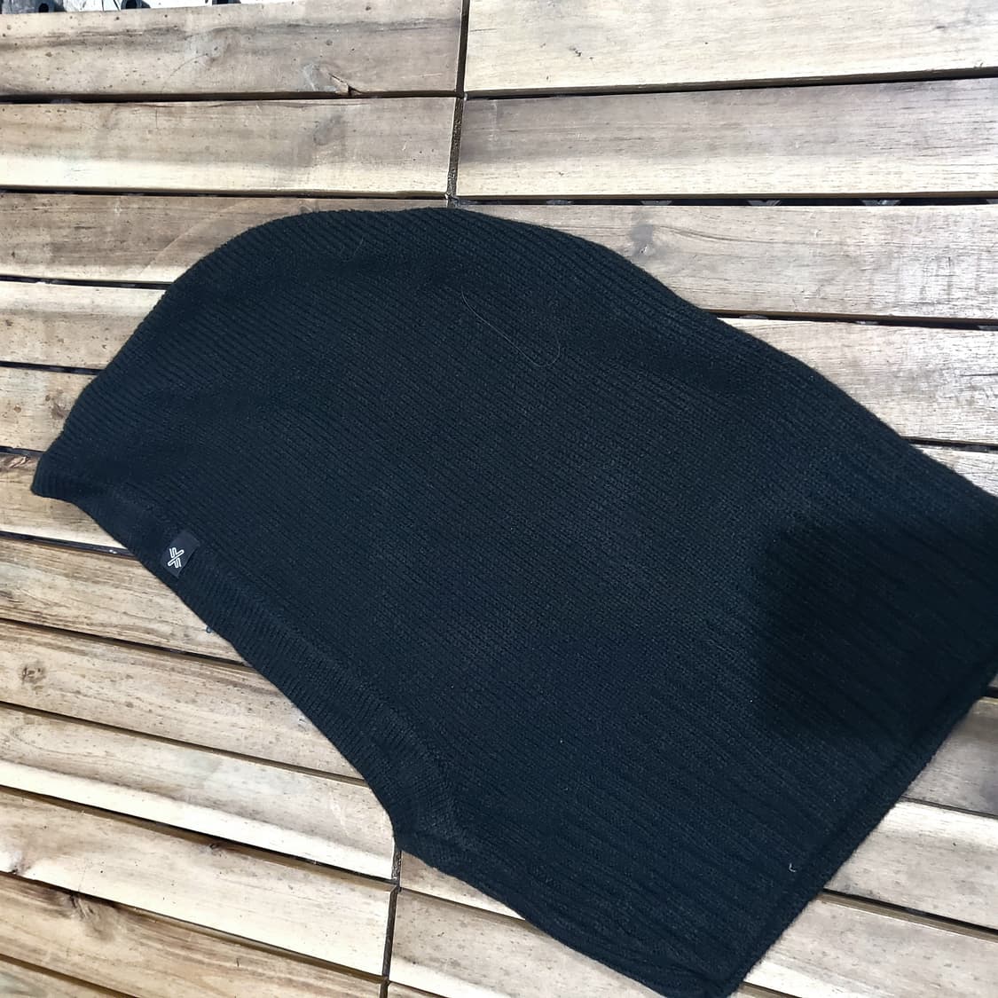 XEXYMIX 바라클라바 블랙 니트 상품이미지4