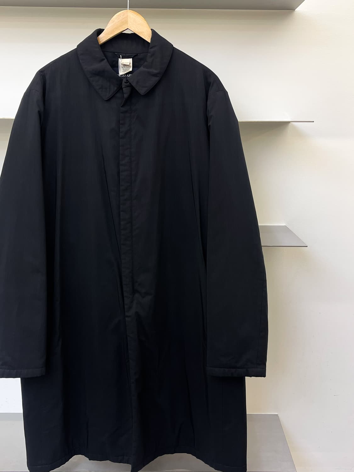 조르지오 아르마니 90s 로로피아나 스톰 시스템 코트 상품이미지2