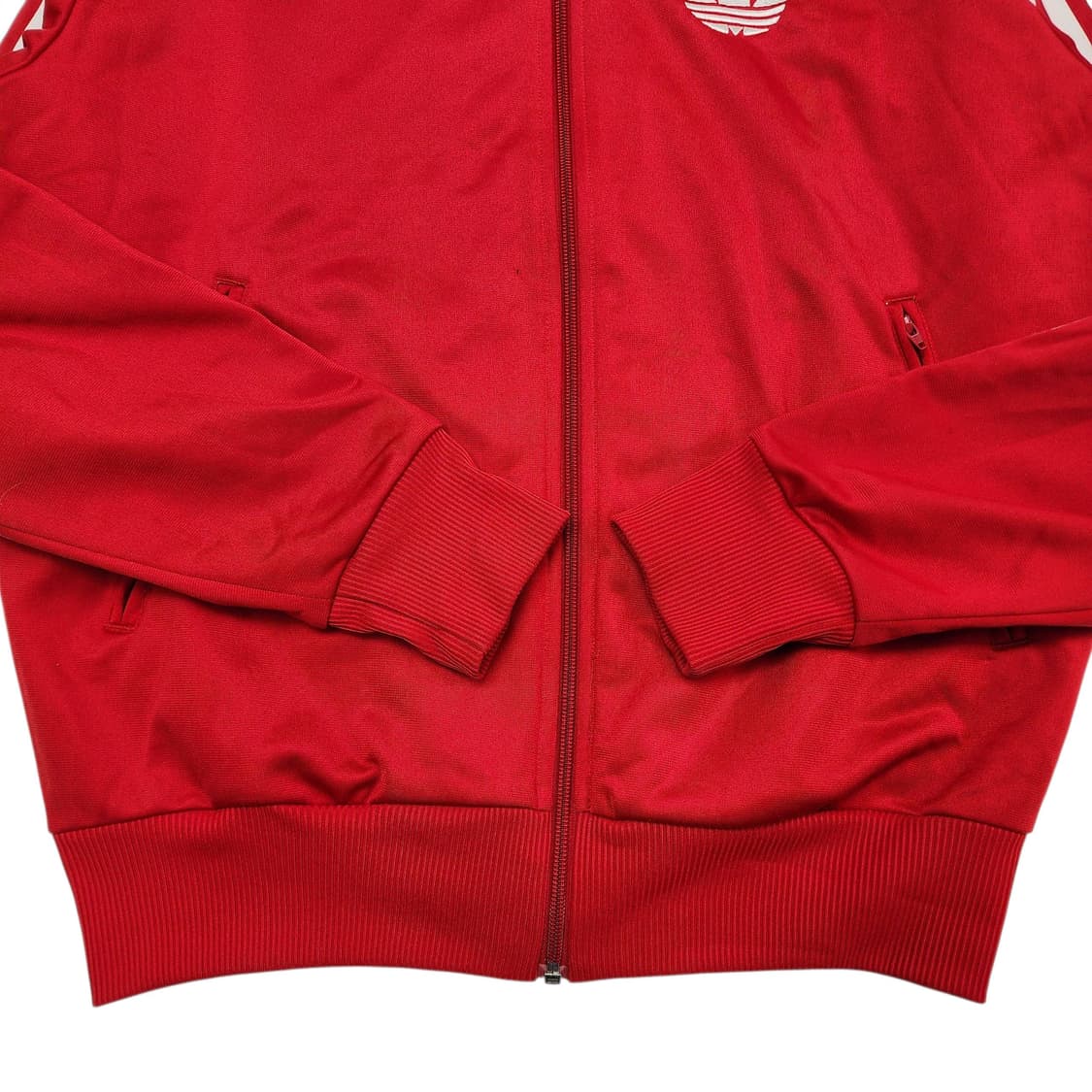 100 ADIDAS 아디다스 파이어버드 트랙탑 레드 상품이미지6