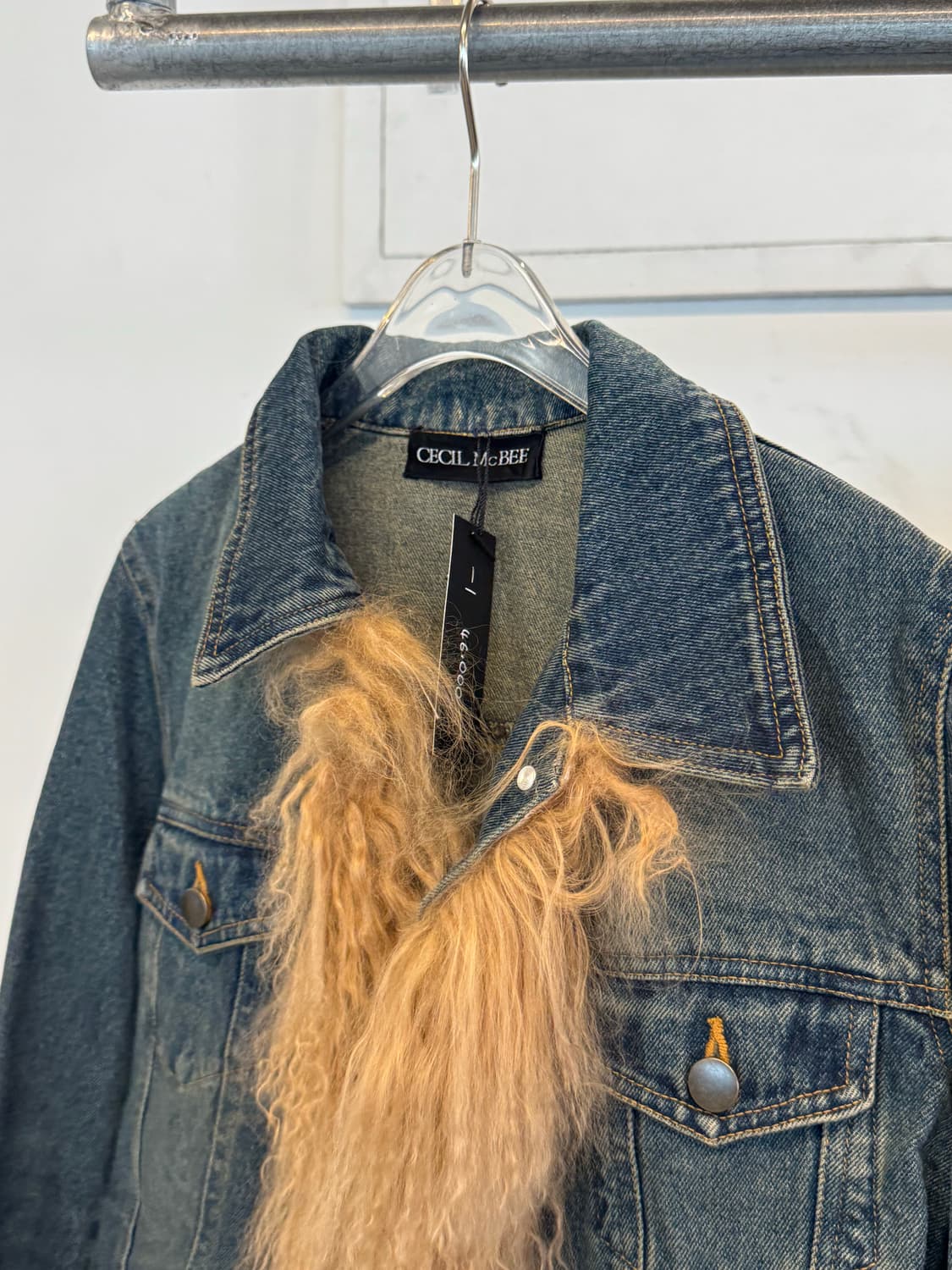 Cecilia McBee Brand‘s Fur Denim Jacket 상품이미지4