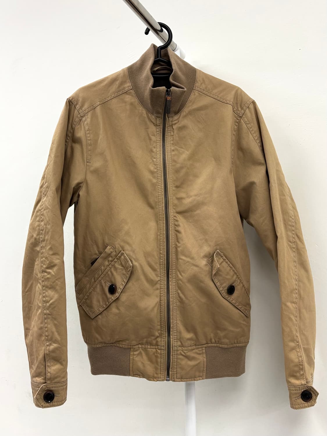 빈티지 베이지 블루종 집업 자켓 상품이미지6