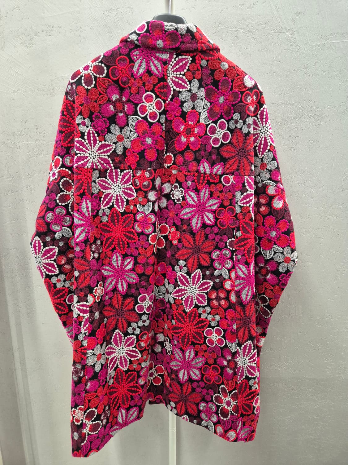 꼼데가르송 매장판 플라워 패턴 코트 XS 파워정품 상품이미지7