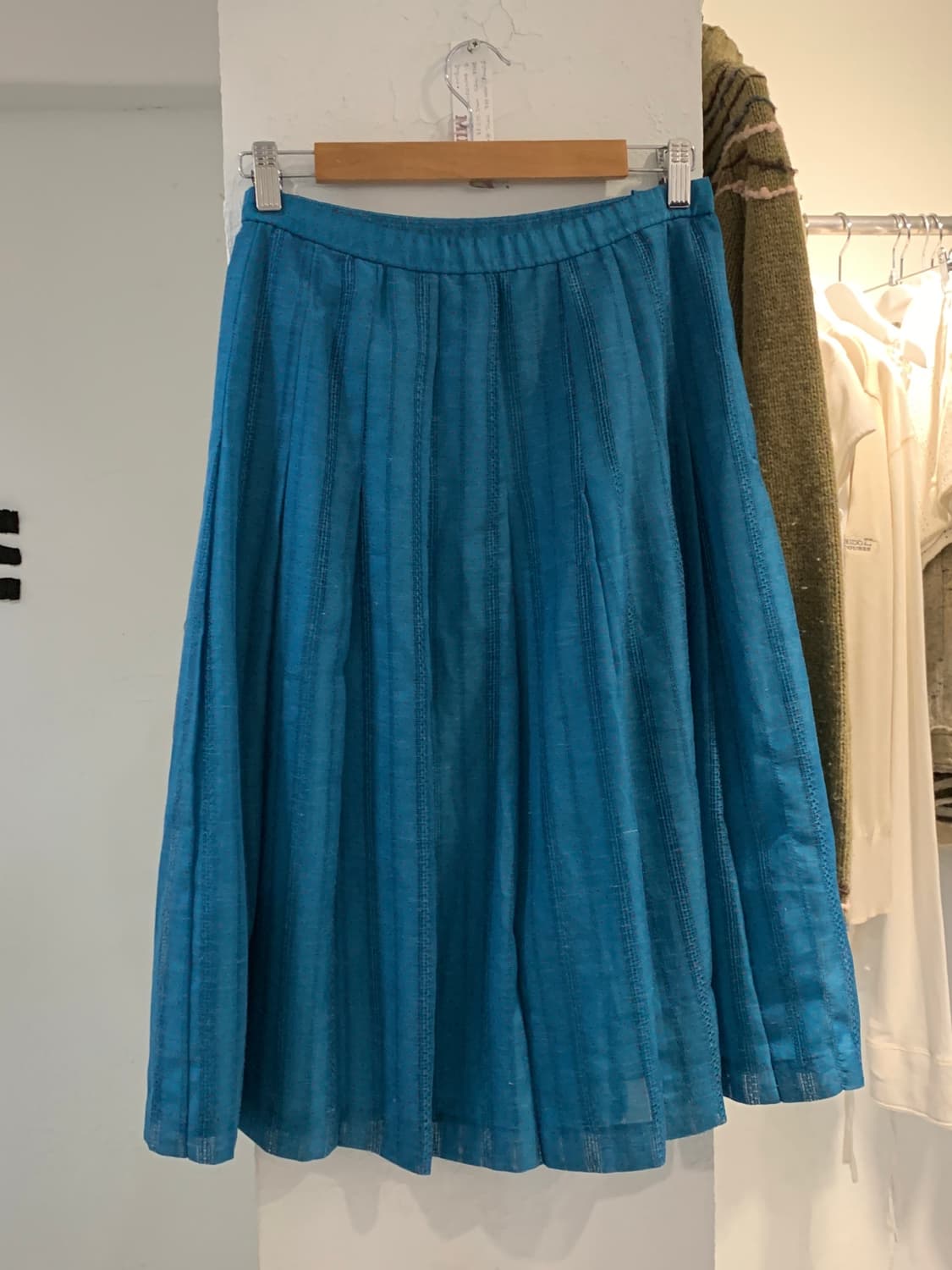 Blue dot skirt 상품이미지2