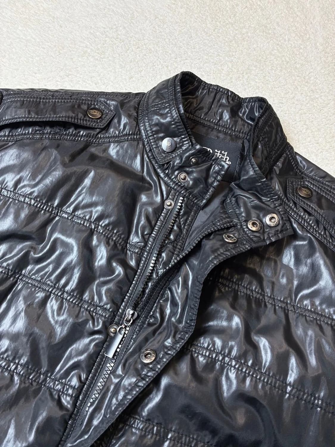 본더치 00's 글로시 패디드 자켓 PN6785 상품이미지3