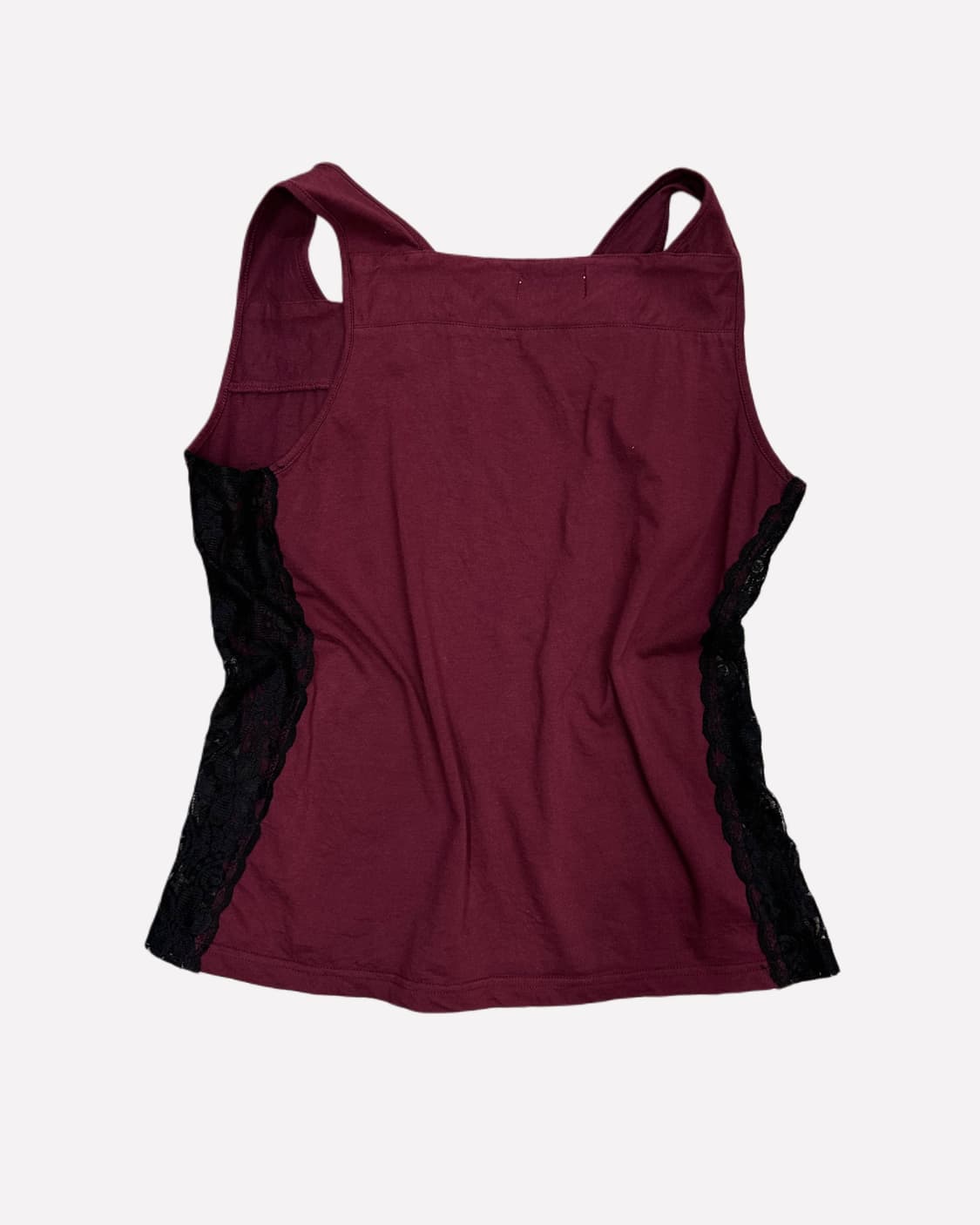 side lace burgundy sleeveless 상품이미지4