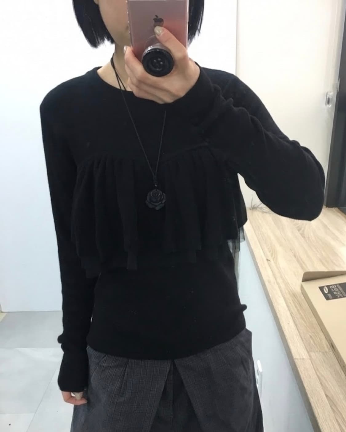 Ray BEAMS Frill Knit .. love ~~ 상품이미지2