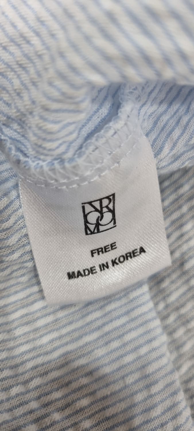 LAROOM 라룸 시어서커 셔츠 Free _ 여성 상품이미지10