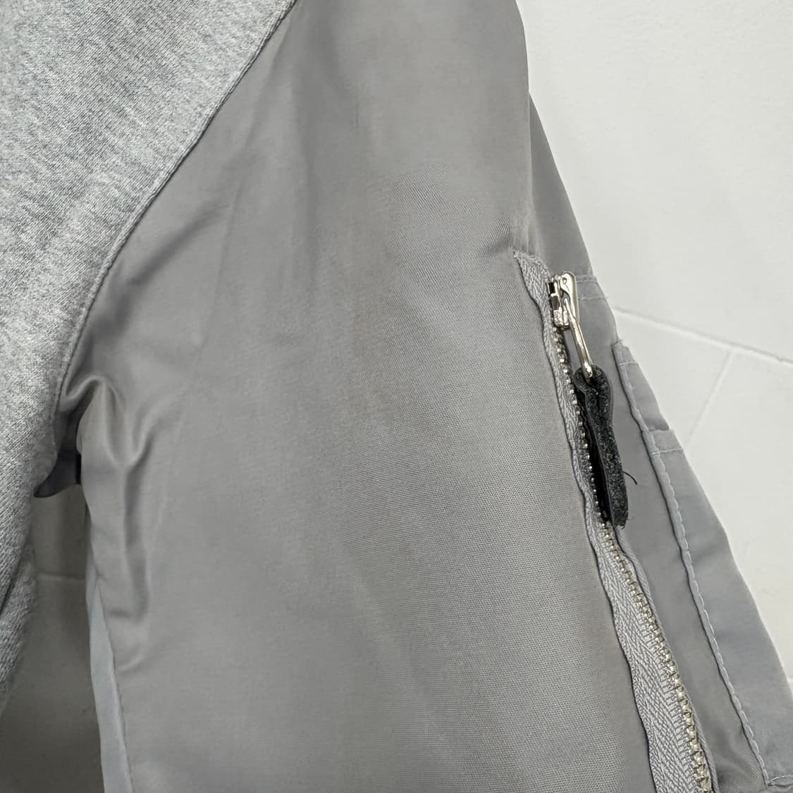 Asterr 스웻셔츠 항공점퍼 디테일 상품이미지4