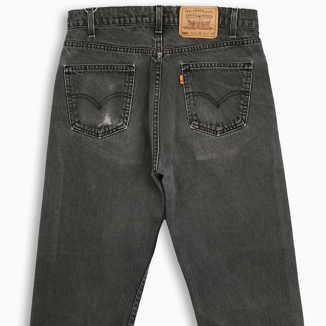 리바이스 505 오렌지탭 흑청 90s USA 31인치 OR5053369 상품이미지6