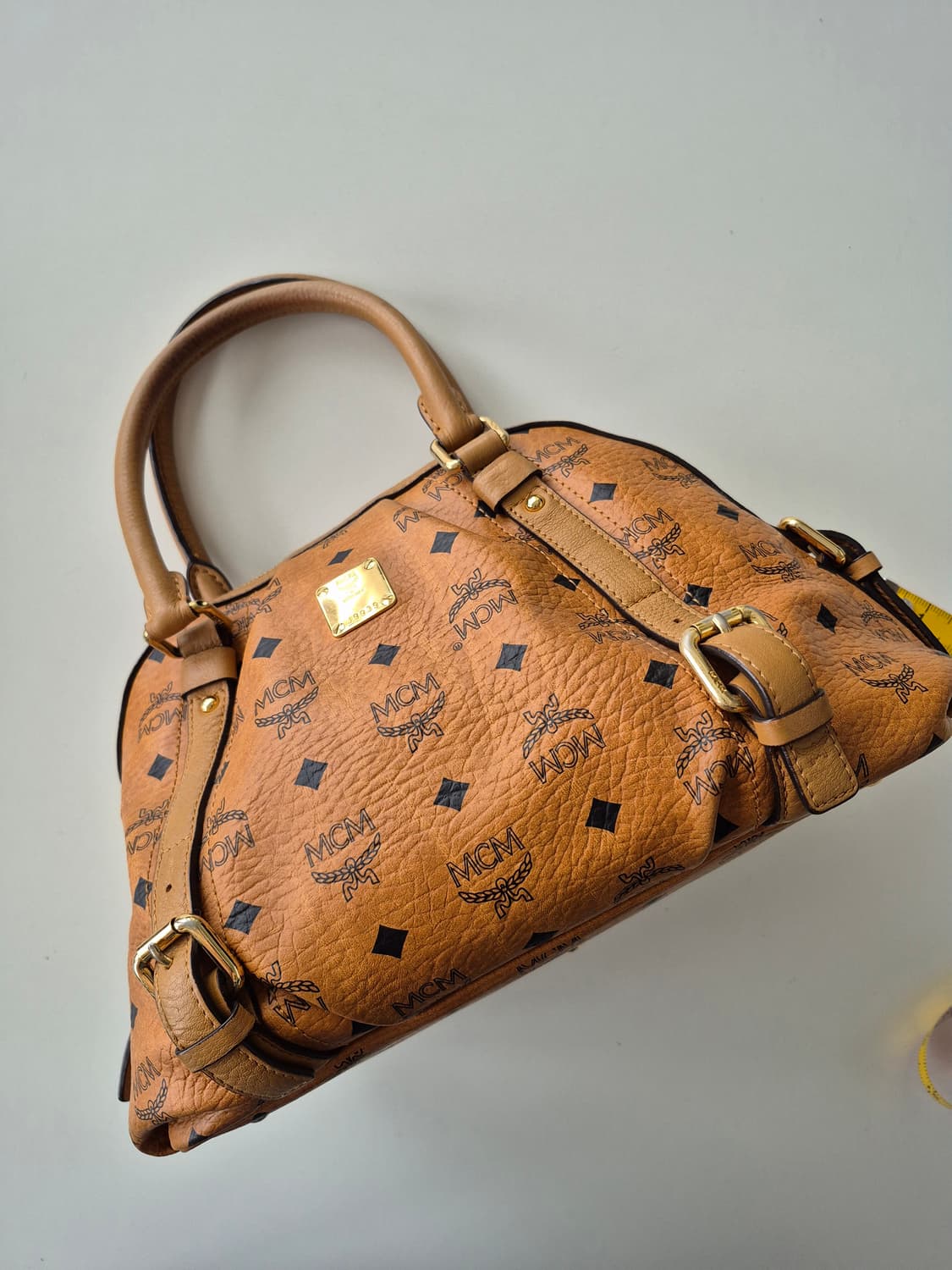 MCM 비세토스 브라운 토트백 상품이미지2