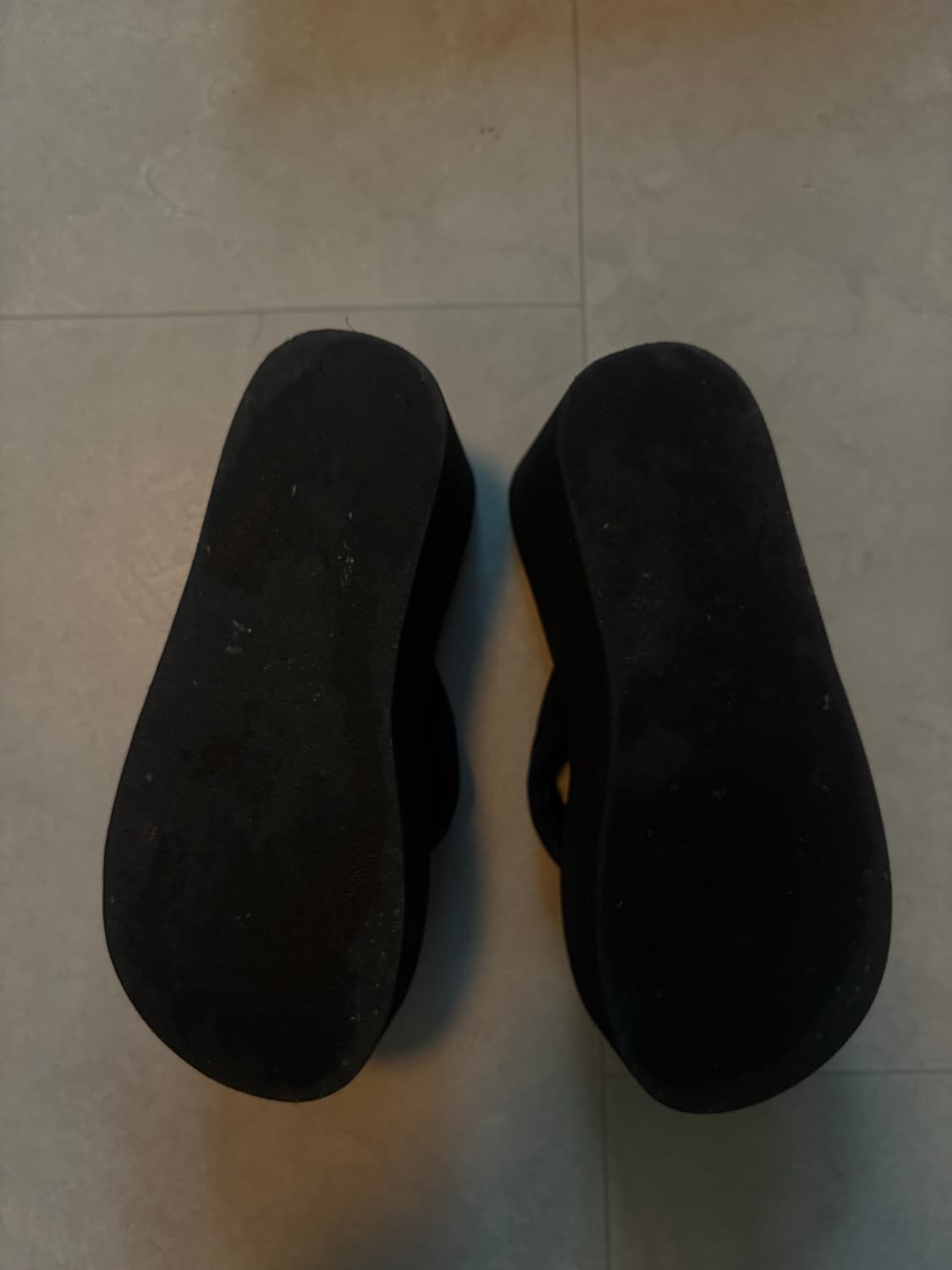 코페르니 블랙 웨지 힐 샌들 상품이미지3