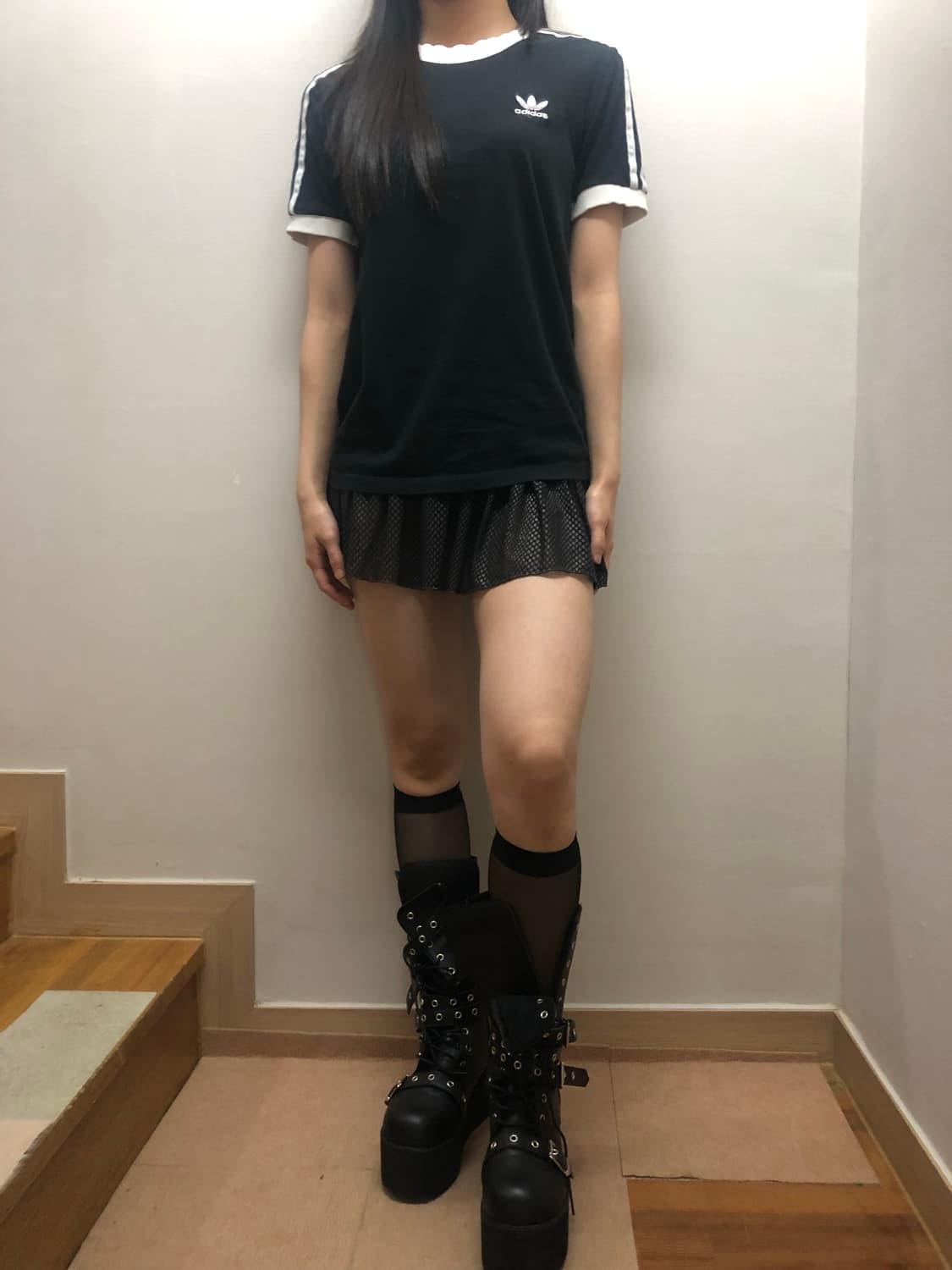 빈티지 아디다스 블랙 파이어버드 티셔츠 상품이미지6